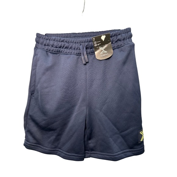 Xersion Boys' Quick-Dri Athletic Shorts Navy Blue Size 8 - Picture 1 of 4